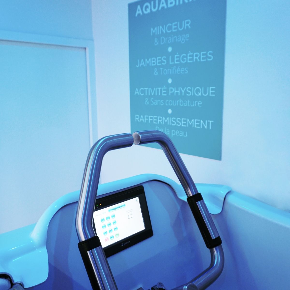 aquabike paris cabine individuelle