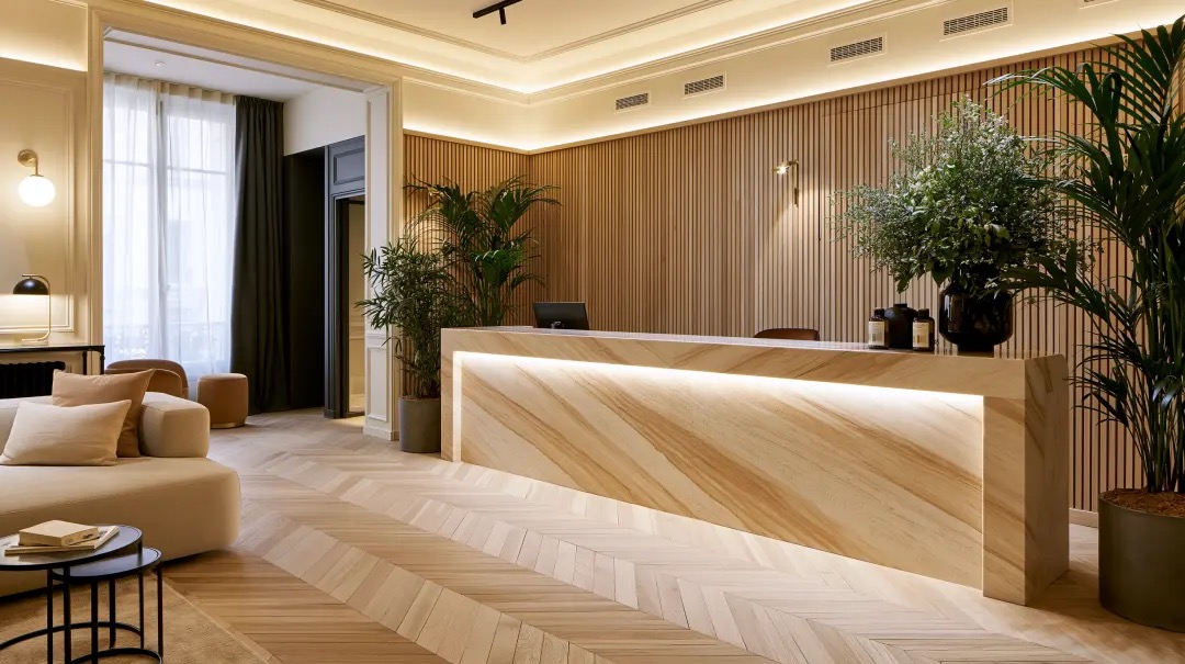 Espace d'accueil du centre d'épilation laser EpilClinic Marseille