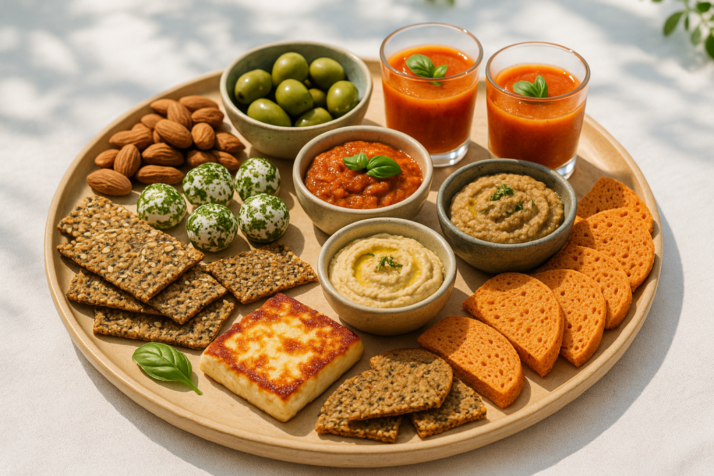 10 snacks healthy pour un apéro estival réussi