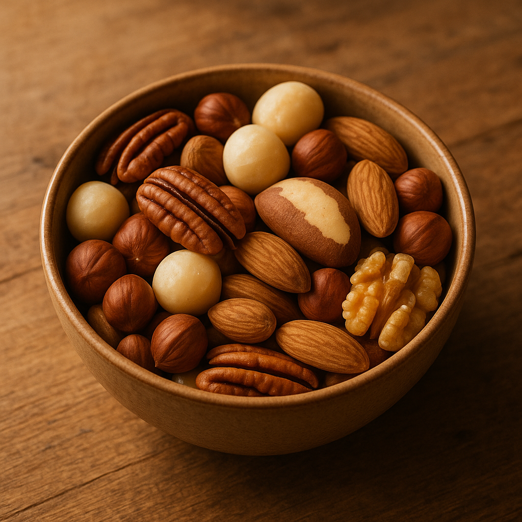 6 noix pauvres en glucides pour vos en-cas