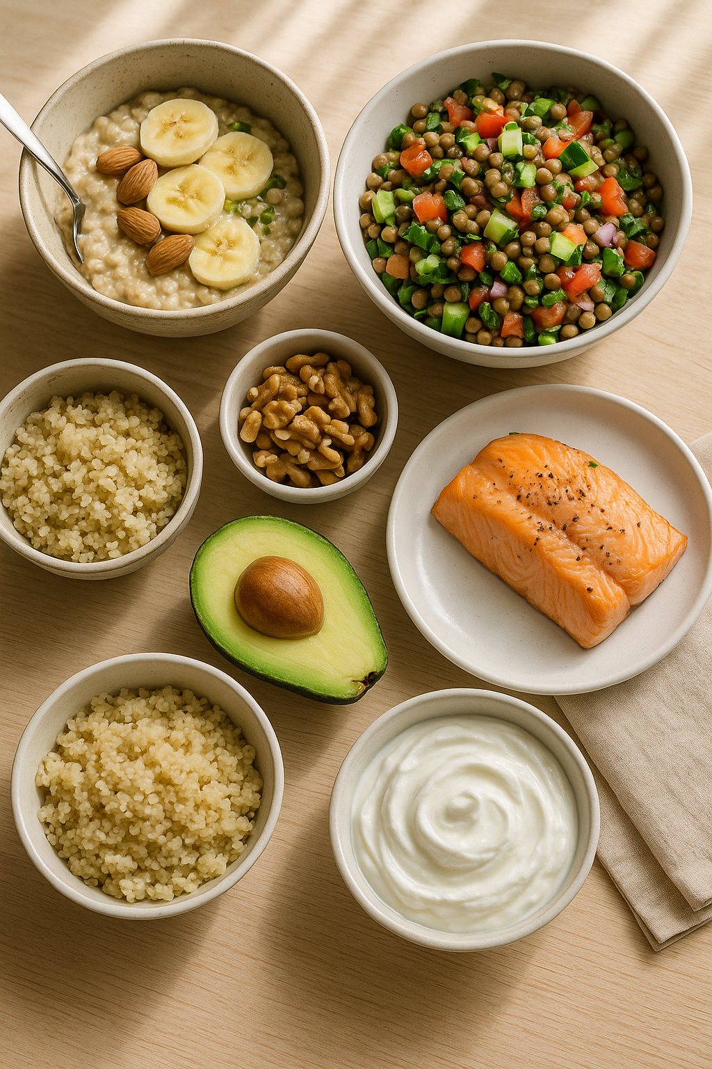 7 Aliments Rassasiants pour Calmer la Faim