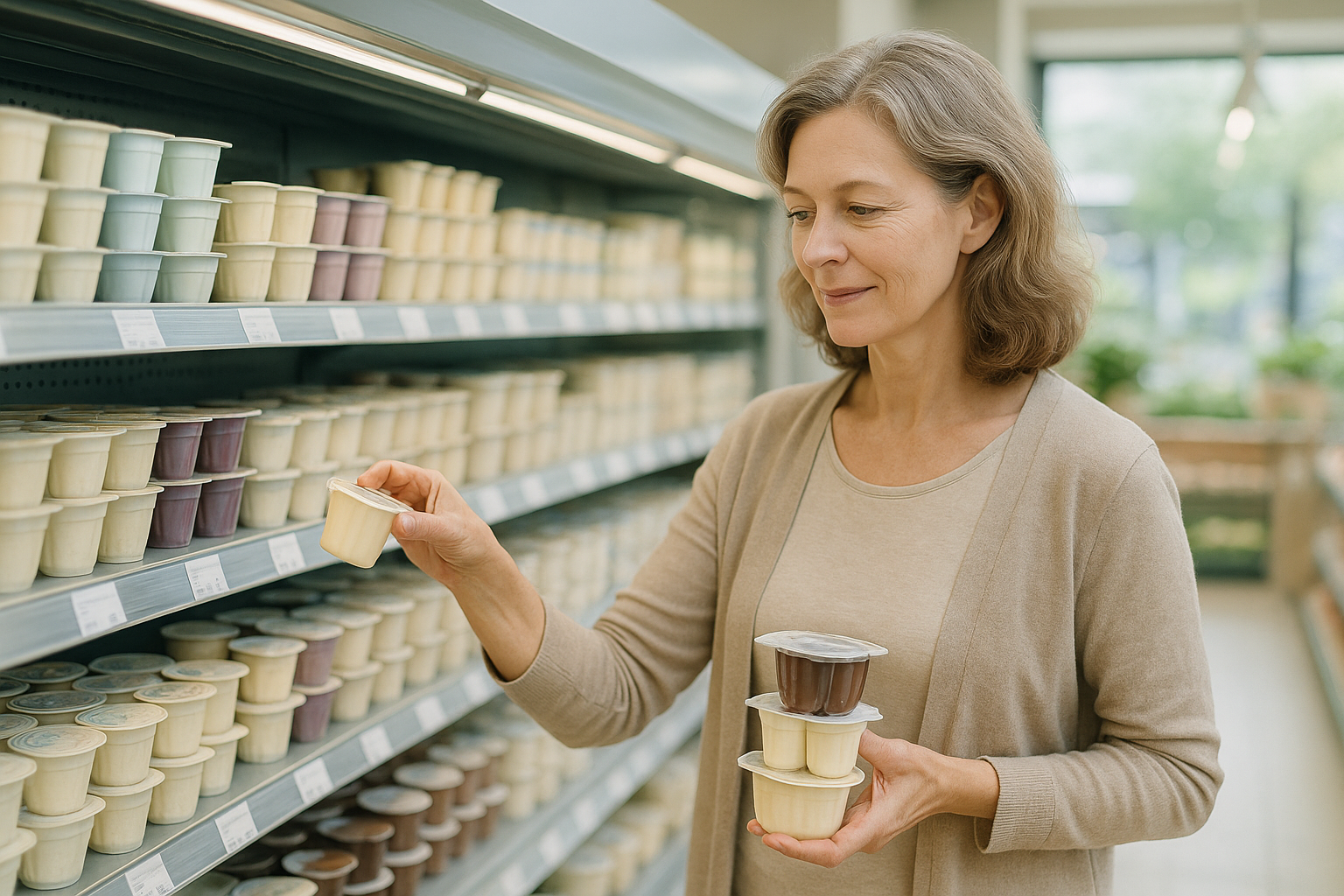Crèmes dessert : bien choisir au supermarché