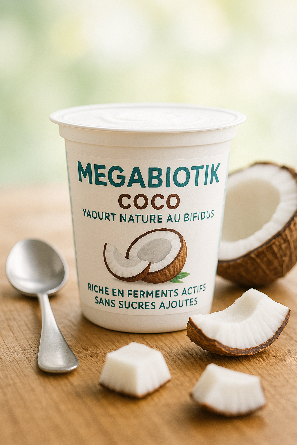 Yaourt Megabiotik coco : allié digestion et bien-être